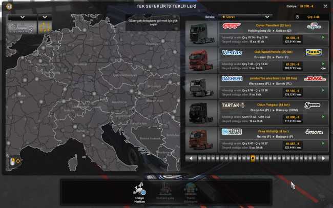 euro truck simulator 2 level cheat 1.3.1